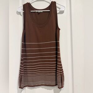Tommy Bahama Brown Knit Top